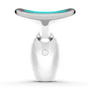 Face EMS Warmth Neck Lifting Tighten Massager Electric Microcurrent Ion Wrinkle Remover LED Photon Face Beauty Device for Woman