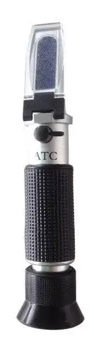 Refractometer (0 to 32% Brix scale. Wort SG: 1.000 ~ 1.120)