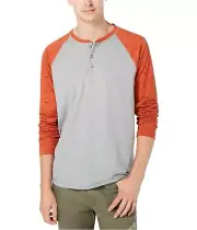 American Rag Mens Henley Basic T-Shirt