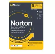 norton secure VPN WIfi Privay 5 devices and fast shark delivery - surf anonymous