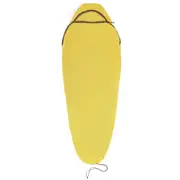 Sea To Summit Reactor Sleeping Bag Liner - Compact Mummy with Drawcord - Yellow