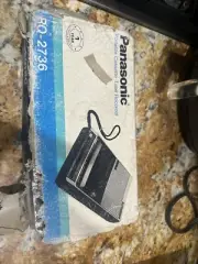 Panasonic Slim Line Auto Stop Cassette Tape Recorder RQ-2736 New