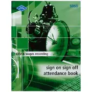 Zions Sign On Sign Off Attendance Book