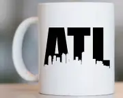 Atlanta Gift Mug Atlanta Mug Gift Atlanta Mug For Her. Atlanta Mug For Him City