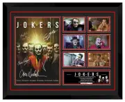 Joker Heath Ledger Joaquin Pheonix Jack Nicholson Signed Framed Memorabilia