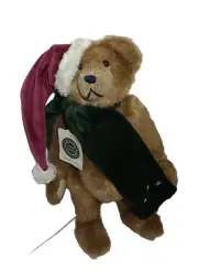 Boyds Bears NICKLEBY S. CLAUS #83005. 15” Santa Bear Moveable Limbs