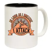 Mountain Bike As Long As I Breathe I Attack Mug Cup