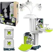 Space Station Toy - Simulation Space Station Kids' Space Toys | Space Toys for Kids 1-5, Sound and Light Rocket Ship Toys Space Station, Space Rover, Venture