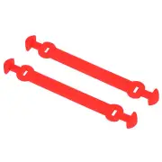 Tennis Dampeners, 2 Pack Shock Absorber Racket String Damping, Red