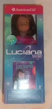 AMERICAN GIRL LUCIANA VEGA MINI DOLL WITH BOOK NEW IN BOX