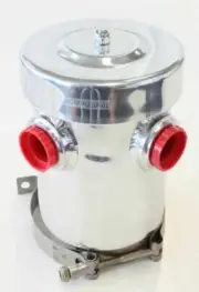 Aeroflow Dry Sump / Breather Tank, Internal Baffling Can Vent To Atmo