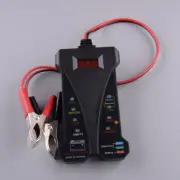 12V Digital Battery Alternator Tester LED Display Volt Check Car Motorcycle