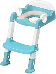Potty Training Toilet,Portable Foldable Toilet Seat for Training | Comfortable Handle Design Stool Potty Chair for Toddler and Kids