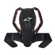 Nucleon KR-2 Black Smoke Red Back Protector