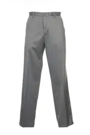 NWT Dockers 'Signature Khaki' Gray Flat Front Dress Pants 36x34 $58
