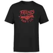 Stranger Things Friends Don't Lie Unisex T-Shirt - Black