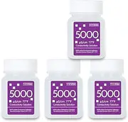 5000 μS/cm Conductivity Calibration Solution, Salt Calibration Solution for Salt Water Pool SPA Whirlpools, EC Calibration Solution Kit for EC Meter TDS Tester, 4 Bottles of 50 ml