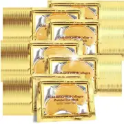 24K Gold Under Eye Patches, 100 Pairs Gold Collagen Under Eye Mask Skincare f...