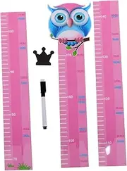 CIMAXIC 1 Set Height Stickers Dinosaur Wall Stickers Truck Sensor Light Penguin Decor Ocean Removable Organizer Ruler Man LED Black Announcement Night Light Pink