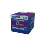ZENITH M6 Hot Dip Galvanised Flat Round Washers - 400 Pack