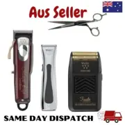 Wahl Magic Clip Beret Trimmer and Finale Shaver Barber Hair Cutting Set Kit Best