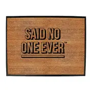 Snoe - Funny Novelty Doormat Man Cave Floor mat