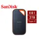 SanDisk E81 Extreme PRO Portable SSD 2TB 行動固態硬碟 Type-C