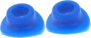 Alipis 2pcs Motorcycle Valve Gasket Valve Stem Seal Bike Tire Caps Tire Pressure Caps Automotive Exterior Accessories Silica Gel Blue