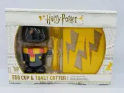Harry Potter Egg Cup & Toast Cutter Set Wizarding World Collectable