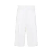 [Carven] Carven-White Cotton Bermuda Shorts-Donna 36 FR