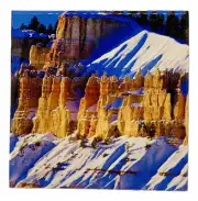 Bryce Canyon National Park Ceramic Tile Trivet Travel Souvenir 4" x 4"