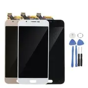 Full Assembly LCD Display+Touch Screen Digitizer Replacement With Repair Tools For Samsung Galaxy A8 33 WHITE