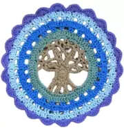Altar cloth Table runner Tree of life Alter Yggdrasil Norse Pagan Viking gift
