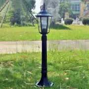 Outdoor Post Light Garden Gate Post Lighting Yard Lamp Home Black Pillar Lights
