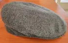 NWT Authentic Men's KANGOL 504 100% Pure Wool Gray News Boy Cap