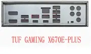 Shield I/O IO Backplate For Asus TUF GAMING X670E-PLUS Motherboard