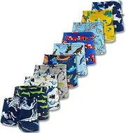 [Generic] boys boxer briefs 100% cotton boys underwear Dinosaur boys boxers kids underwear boys1-10y(6-10-Pcs random pattern)