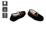Outback Ugg Moccasins Tirari - Premium Sheepskin (Black)