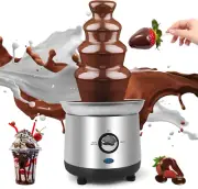 Chocolate Fountain Machine 4 Tiers Electric Chocolate Fondue Fountain Machine Ch