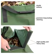 Large Leaf Collector Oxford Cloth Grass Catcher with Reinforced Carry Handles