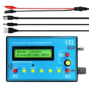 FG-200 DDS Function Signal Generator Frequency Counter 0.01Hz - 500KHz Signal Source Module Sine+Square+Sawtooth Wavefor