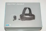 GoPro Helmet Hat Head Strap + Quick Clip Adjustable Hero-Fits all GoPro Cameras