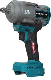 2000N.m Cordless Electric Impact Wrench - 1/2 Inch Brushless Hand Drill Socket Power Tool for Makita 20V Batteries(NO BATTERY)