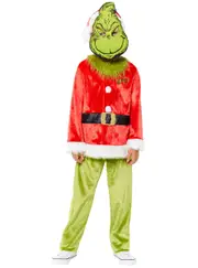 Dr Seuss The Grinch Boys Christmas Costume