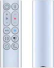 [PZL] New Replacement Remote Control for Dyson Pure Hot + Cool Purifying Fan HP04 HP05 HP06 HP09, Air Purifier/Heater (Silver)
