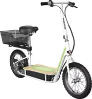 Razor EcoSmart Metro Electric Scooter Bike Padded Seat Wide Bamboo Deck 16" Tire
