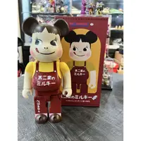 在飛比找蝦皮購物優惠-BLS • BE@RBRICK 400% 復古奶妹 不二家 