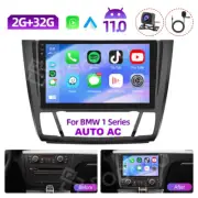 9'' Android 11.0 Car Stereo Radio For 04-11 BMW 1-Series E88 E82 E81 E87 Auto AC