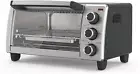 4-Slice Toaster Oven, Even Toast, 4 Cooking Functions Bake, Broil, Toast and Kee