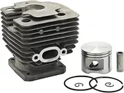 Aluminum Cylinder Piston Kit 44MM Cylinder Piston Kit for St&ih&l FS400 FS450 FS480 SP400 FR450 /W Pin Ring Trimmer Brush Cutter Parts 4116 020 1215